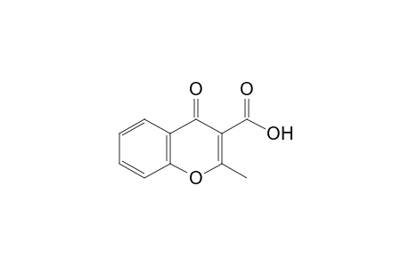 2-methyl-4-oxo-4H-1-benzopyran-3-carboxylic acid