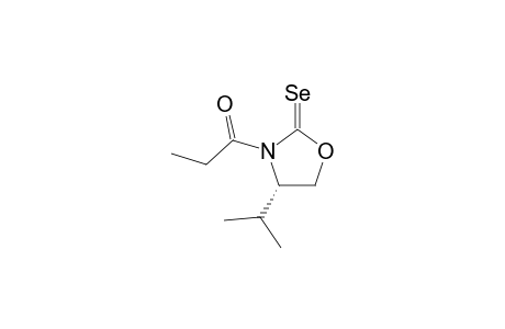 4-(S)-(-)-(1-METHYLETHYL)-3-(1-OXOPROPYL)-[2-(13)-C]-OXAZOLIDINE-SELONE