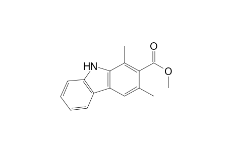 9H-Carbazole-2-carboxylic acid, 1,3-dimethyl-, methyl ester