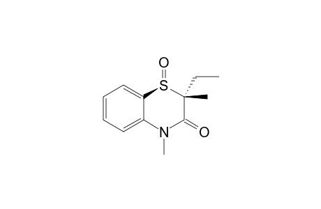 (1R,2R)-2-Ethyl-3,4-dihydro-2,4-dimethyl-3-oxo-2H-1,4-benzothiazin-1-oxide