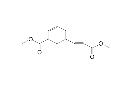 (E)-Acrylic acid, 3-(3-methoxycarbonyl-1-cyclohexen-5-yl)-, methyl ester