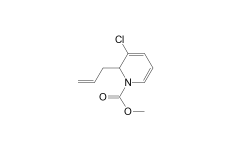 1(2H)-Pyridinecarboxylic acid, 3-chloro-2-(2-propenyl)-, methyl ester