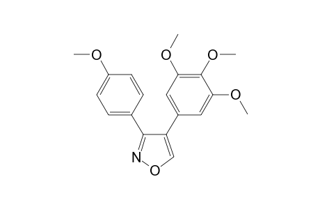 3-(4-Methoxyphenyl)-4-(3,4,5-trimethoxyphenyl)isoxazole