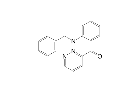 2-Benzylaminophenyl 3-pyridazinyl ketone