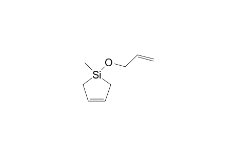 1-Methyl-1-(allyloxy)-1-silacopent-3-ene
