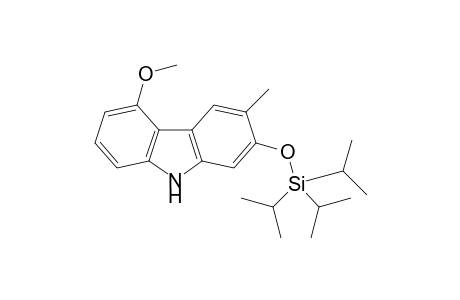 5-Methoxy-3-methyl-2-(triisopropylsilyloxy)carbazole