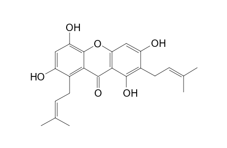 CRATOXYARBORENONE-B;1,3,5,7-TETRAHYDROXY-2,8-DIISOPRENYLXANTHONE