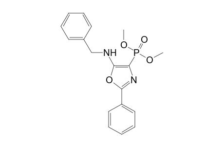 Dimethyl 5-(benzylamino)-2-phenyl-1,3-oxazol-4-ylphosphonate