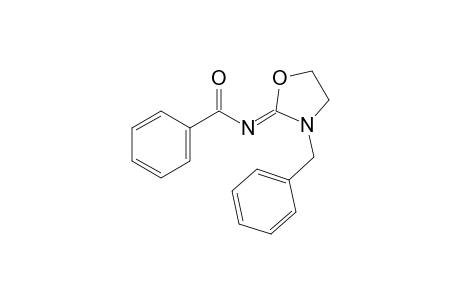 2-Benzoylimino-3-phenylmethyloxazolidine
