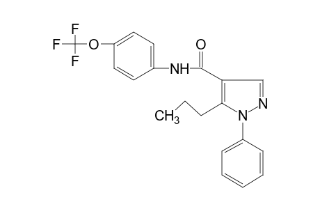 1-phenyl-5-propyl-alpha,alpha,alpha-trifluoropyrazole-4-carboxy-p-anisidide