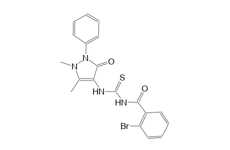 N-(2-bromobenzoyl)-N'-(1,5-dimethyl-3-oxo-2-phenyl-2,3-dihydro-1H-pyrazol-4-yl)thiourea