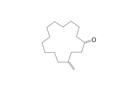 4-Methylene-cyclopentadecanone