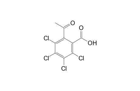 2-acetyl-3,4,5,6-tetrachlorobenzoic acid