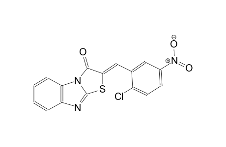 Thiazolo[3, 2-a]benzimidazol-3(2H)-one, 2-(2-chloro-5-nitrobenzylideno)-