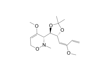 (E)-(3S,4'R,5'R)-2-METHYL-3-[5'-(2-METHOXY-1,3-BUTADIENYL)-2',2'-DIMETHYL-1',3'-DIOXOLAN-4'-YL]-4-METHOXY-3,6-DIHYDRO-2H-1,2-OXAZINE