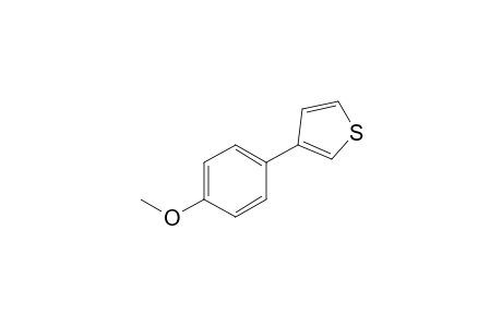 3-(4-Methoxyphenyl)thiophene