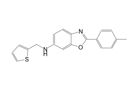 Benzoxazol-6-amine, 2-(4-methylphenyl)-N-(2-thienylmethyl)-