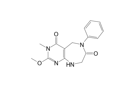 2-Methoxy-3-methyl-6-phenyl-5,6,8,9-tetrahydro-3H-pyrimido[4,5-e][1,4]diazepine-4,7-dione