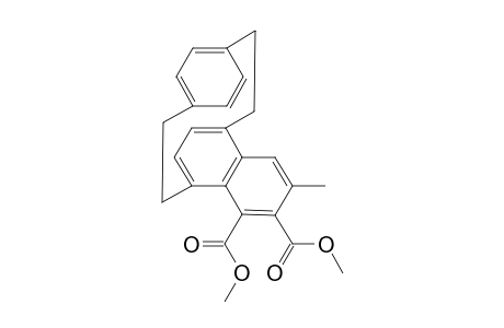 6-Methyl[2,2]paranaphthalenocyclophane-7,8-dicarboxylic acid dimethyl ester