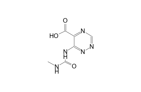 1,2,4-triazine-5-carboxylic acid, 6-[[(methylamino)carbonyl]amino]-