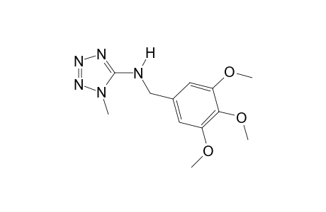 1-Methyl-N-[(3,4,5-trimethoxyphenyl)methyl]-1H-1,2,3,4-tetrazol-5-amine