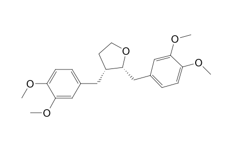 (2R,3R)-2,3-bis(3',4'-dimethoxybenzyl)tetrahydrofurane