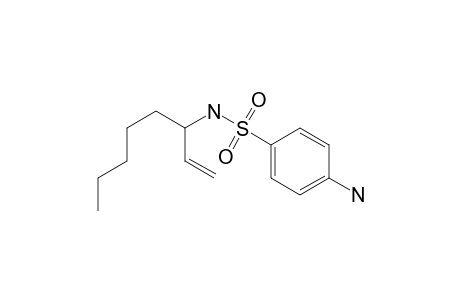 Benzenesulfonamide, 4-amino-N-(1-ethenylhexyl)-