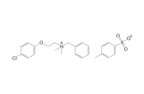 benzyl[2-(p-chlorophenoxy)ethyl]dimethylammonium p-toluenesulfonate