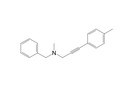 Benzylmethyl(3-p-tolyl-prop-2-ynyl)amine