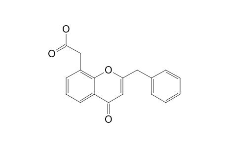 2-(2-BENZYL-4H-4-OXO-CHROMEN-8-YL)-ACETIC-ACID