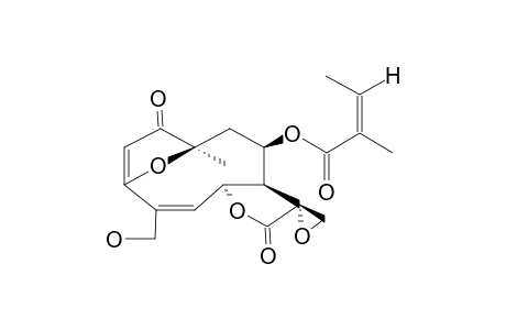 11,13-DIHYDRO-11-ALPHA,13-EPOXYATRIPLICIOLIDE-8-BETA-O-ANGELATE