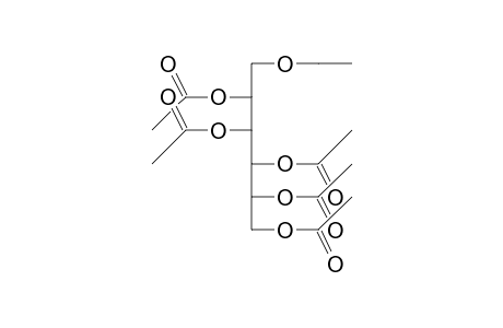 1,2,3,4,5-Penta-O-acetyl-6-O-ethyl-d-mannitol