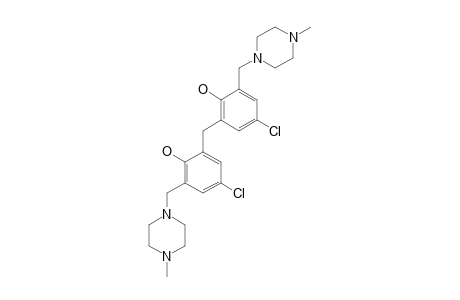 6,6'-methylenebis[4-chloro-alpha-(4-methyl-1-piperazinyl)-o-cresol]