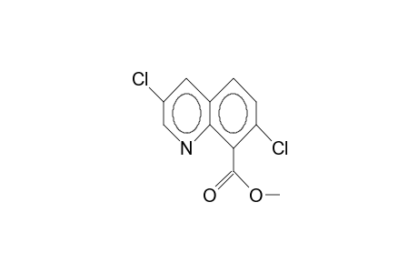 3,7-Dichloro-8-quinolinecarboxylic acid, methyl ester