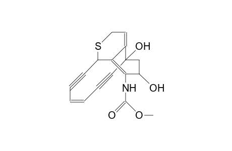 Calichemicin aglycon derivative