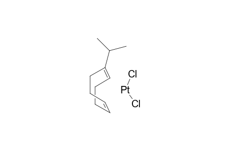 Dichlorido-.eta.4 -((1E,5Z)-1-isopropylcycloocta-1,5-diene)platinum
