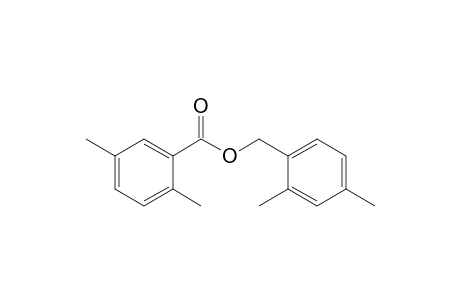 Benzoic acid, 2,5-dimethyl-, (2,4-dimethylphenyl)methyl ester