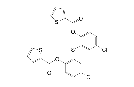 2-thiophenecarboxylic acid, diester with 2,2'-thiobis[4-chlorophenol]