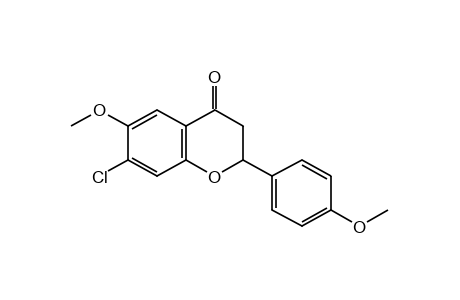 7-chloro-4',6-dimethoxyflavanone