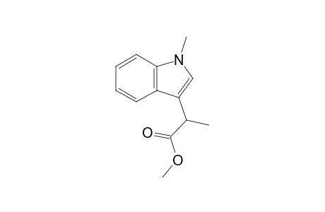 methyl 2-(1-methyl-1H-indol-3-yl)propanoate