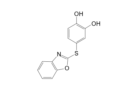 4-(Benzo[d]oxazol-2-ylthio)benzene-1,2-diol