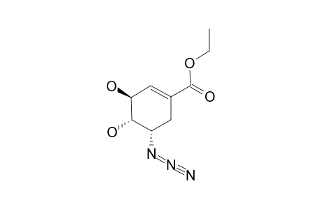 (3S,4S,5S)-ETHYL-5-AZIDO-3,4-DIHYDROXYCYCLOHEX-1-ENE-1-CARBOXYLATE