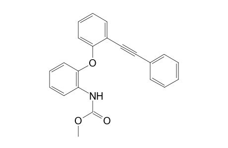 Methyl [2-(2-phenylethynylphenoxy)phenyl]carbamate