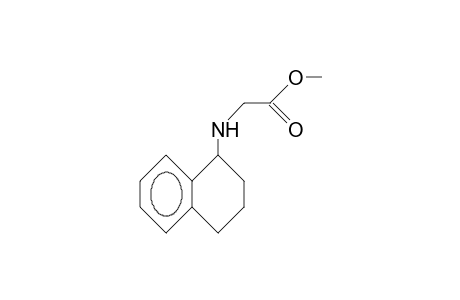 2-(1,2,3,4-Tetrahydro-1-naphthylamino)acetic acid, methyl ester