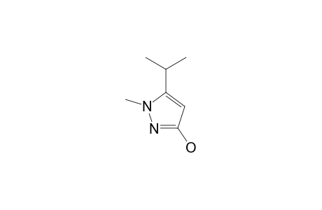 1-METHYL-5-(1-METHYLETHYL)-1H-PYRAZOL-3-OL