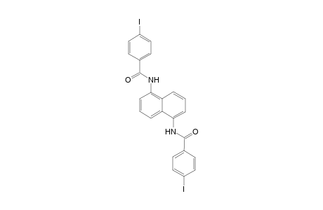 N,N'-(1,5-Naphthylene)bis(4-iodobenzamide)
