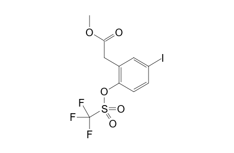 Methyl 2-(5-iodo-2-(((trifluoromethyl)sulfonyl)oxy)phenyl)acetate