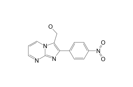 2-(4'-NITROPHENYL)-3-HYDROXYMETHYL-IMIDAZO-[1,2-A]-PYRIMIDINE