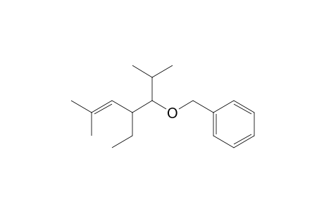 5-Benzyloxy-4-ethyl-2,6-dimethyl-2-heptene