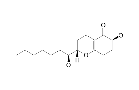 (2S,6S)2-(1(S)-Hydroxyheptyl)-6-hydroxyoctahydrobenzopyran-5-one isomer